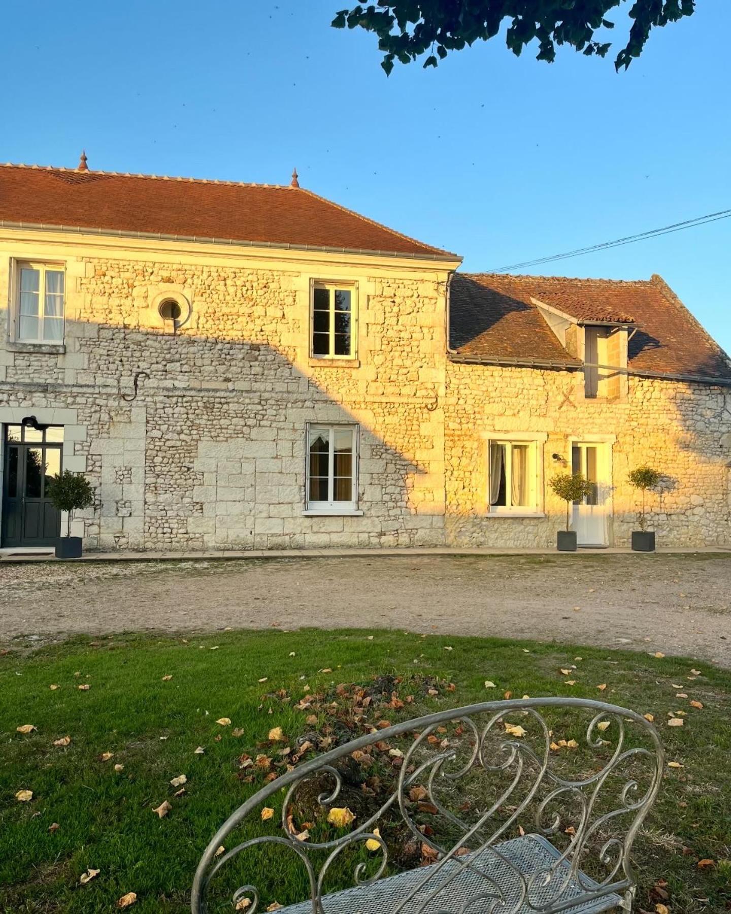 La Gouronerie Acomodação com café da manhã Parcay-sur-Vienne Exterior foto